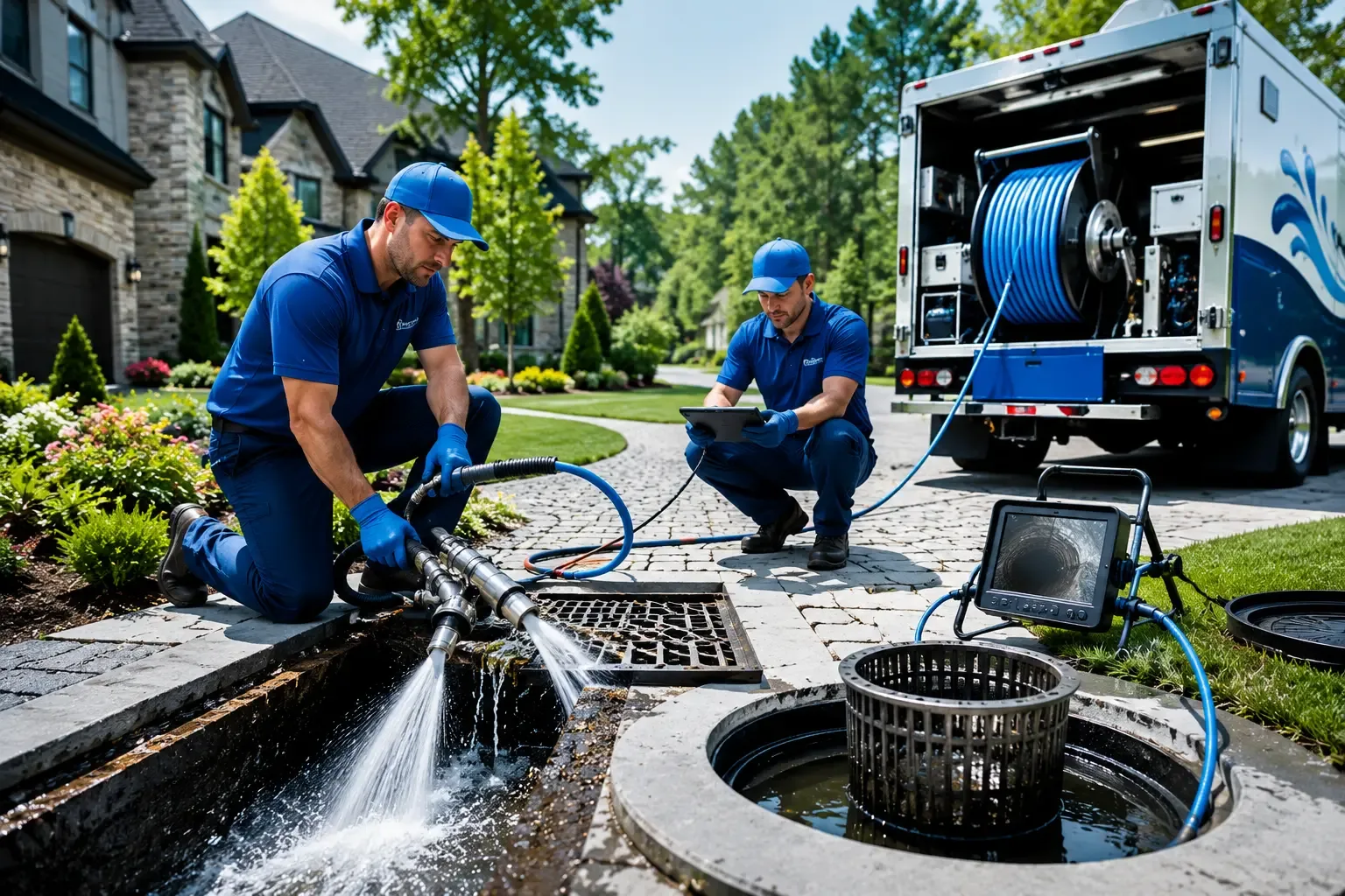 Local outdoor drain cleaning professionals in Columbia City, IN