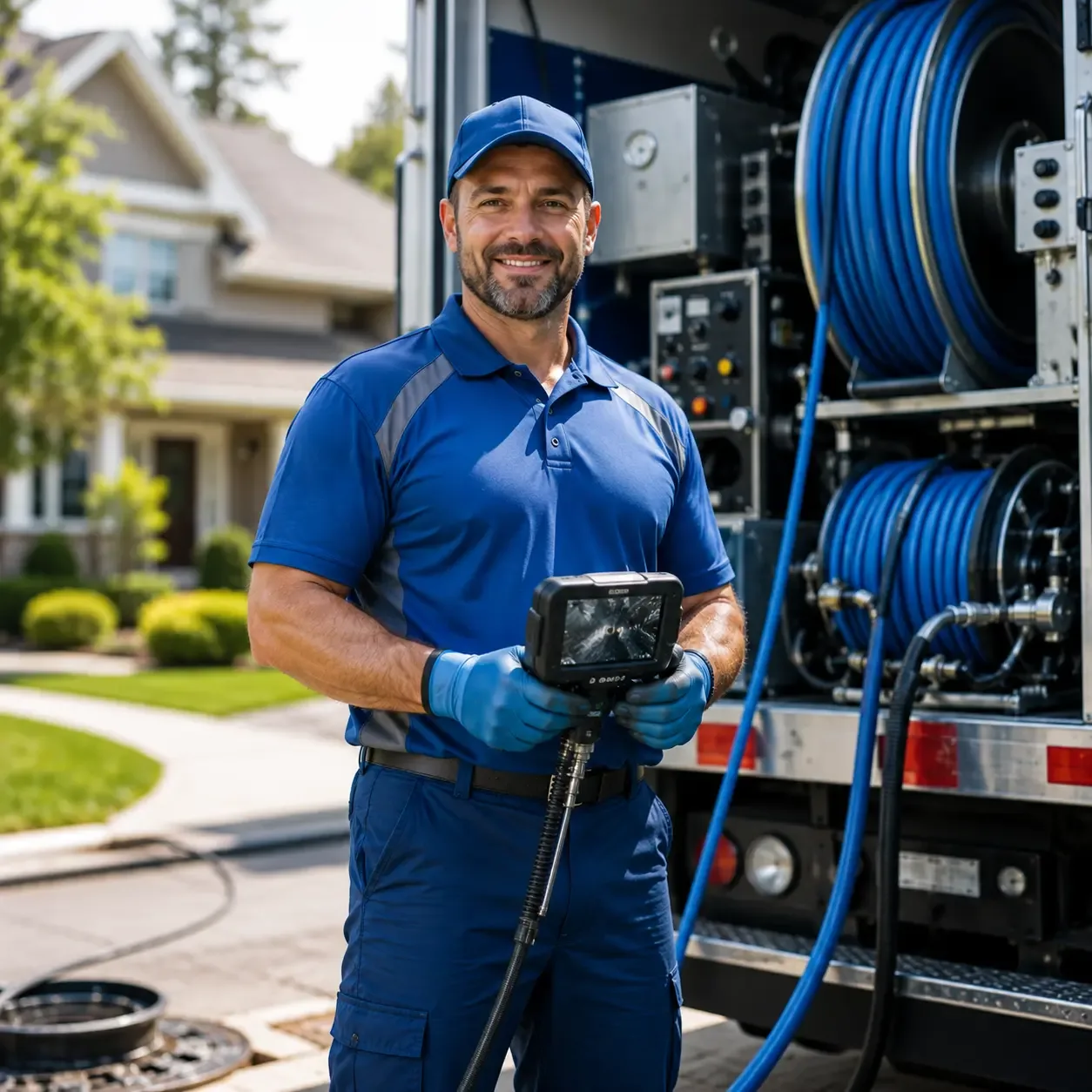 Local outdoor drain cleaning specialists in Columbia City, IN